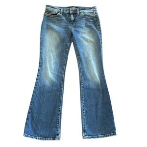 Joe’s Provocateur Low Rise Boot Blue Jeans  Size 28